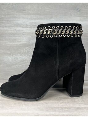 Kurt Geiger ankle boots with chain detail